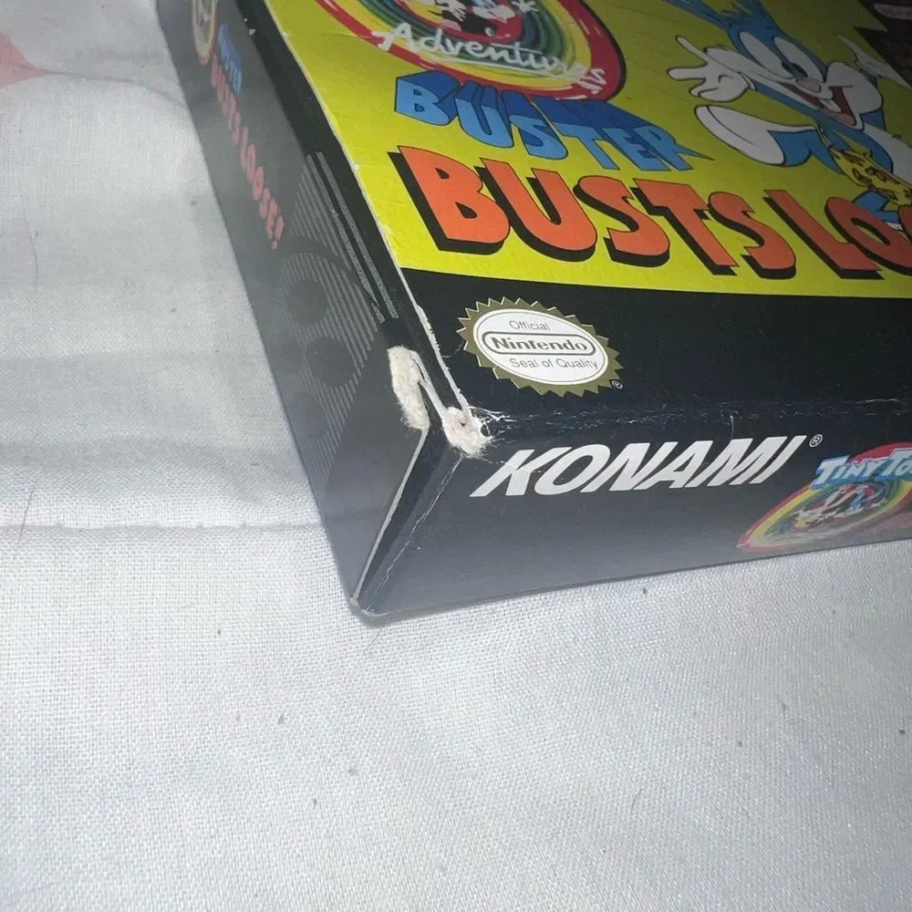 *BOX & BOOKLET ONLY* Tiny Toon Bust Loose box and booklet